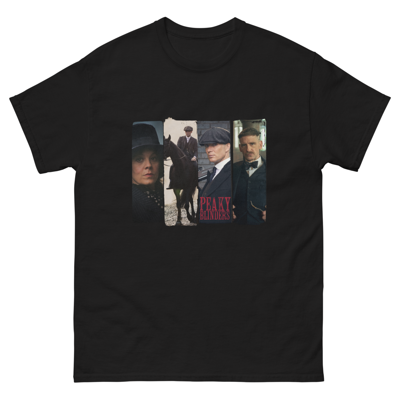 Peaky Vertical T Shirt Peaky Blinders UK